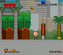 Super Bonk: gameplay