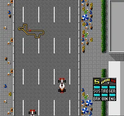 Super F1 Circus: gameplay