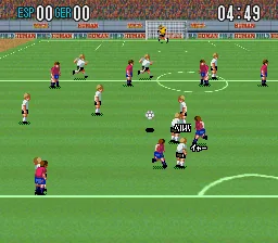 Super Formation Soccer II: gameplay