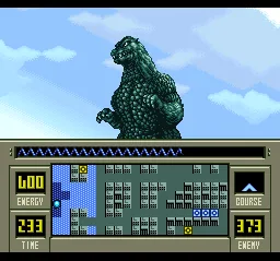 Super Godzilla: gameplay