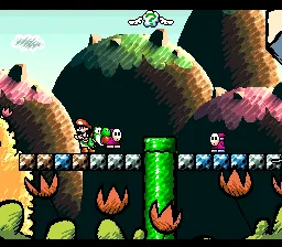 Super Mario World 2 - Yoshi's Island: gameplay