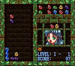 Super Nazo Puyo Tsuu - Rulue no Tetsuwan Hanjouki: gameplay