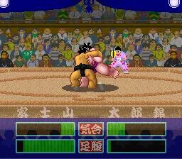 Super Oozumou - Nessen Ooichiban: gameplay