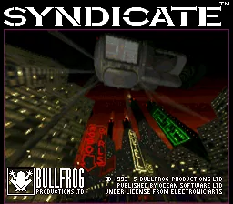Syndicate: tela de título