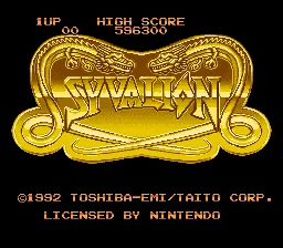 Syvalion: tela de título