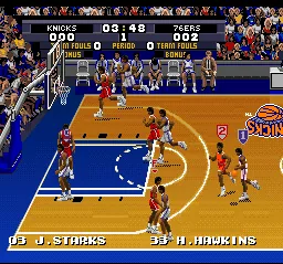 Tecmo Super NBA Basketball: gameplay