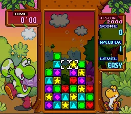 Tetris Attack: gameplay