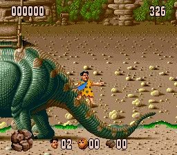 The Flintstones: gameplay