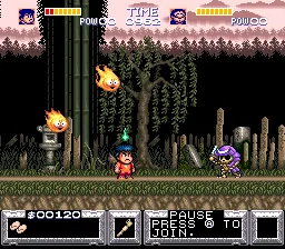 The Legend of the Mystical Ninja: gameplay