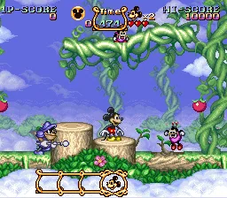 The Magical Quest Starring Mickey Mouse: gameplay
