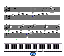 The Miracle Piano Teaching System: gameplay