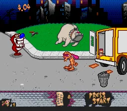 The Ren & Stimpy Show - Time Warp: gameplay