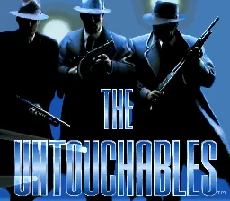 The Untouchables: tela de título