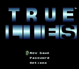 True Lies: tela de título