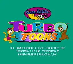 Turbo Toons: tela de título