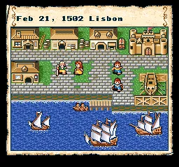 Uncharted Waters: gameplay