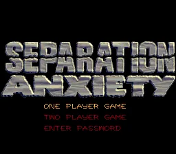 Venom - Spider-Man - Separation Anxiety: tela de título