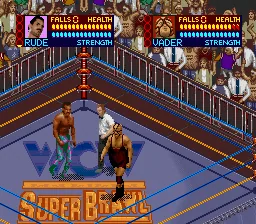 WCW Super Brawl Wrestling: gameplay