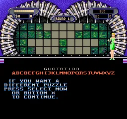 Wheel of Fortune - Deluxe Edition: gameplay