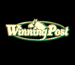 Winning Post: tela de título