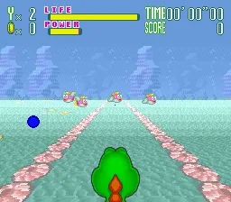 Yoshi's Safari: gameplay