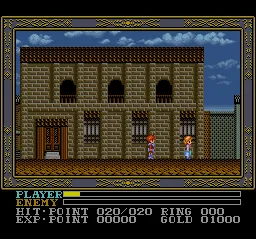 Ys III - Wanderers from Ys: gameplay