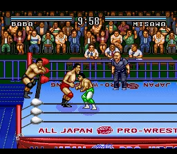 Zen-Nihon Pro Wres' - Sekai Saikyou Tag: gameplay